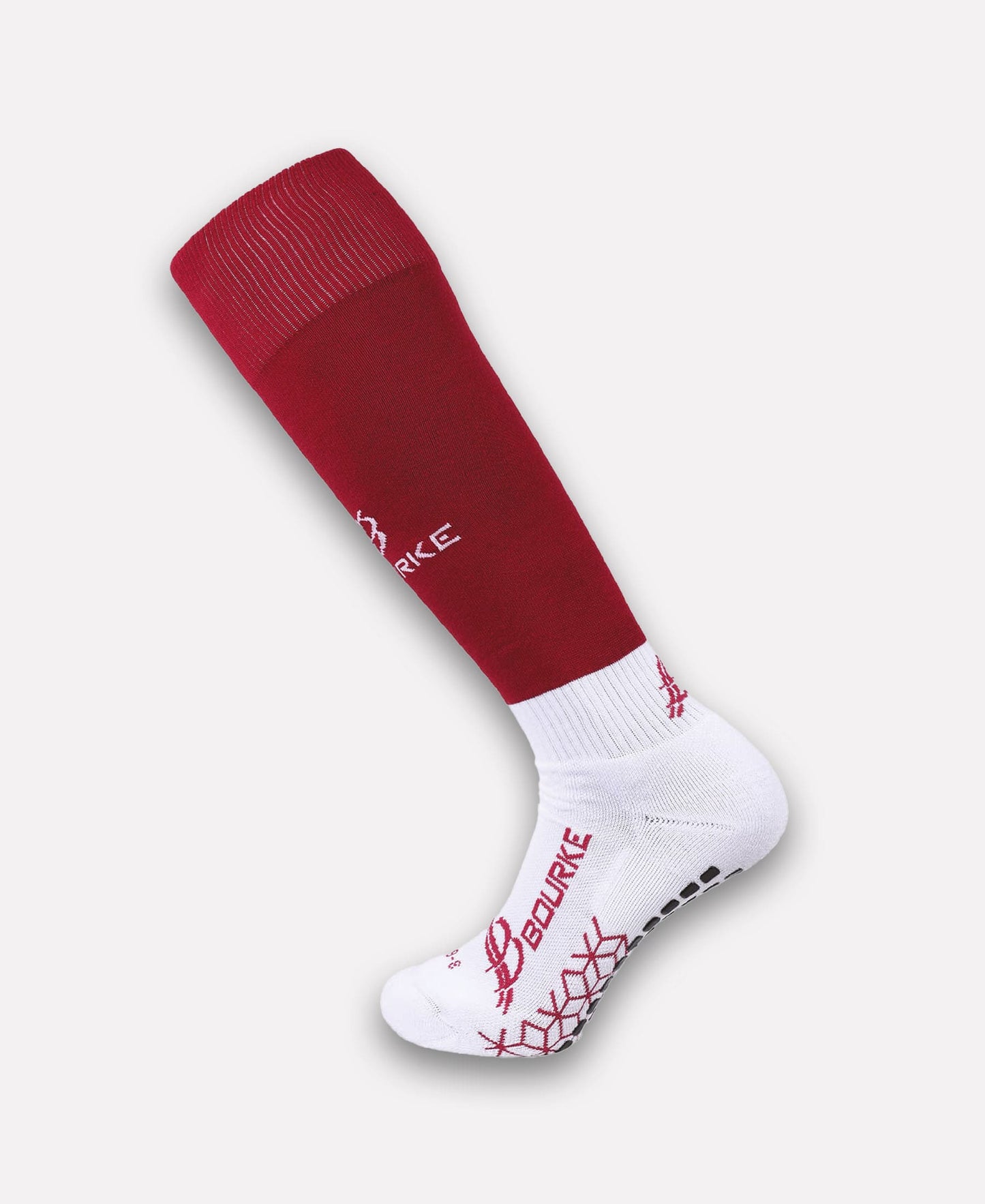 Borrisoleigh FC  Miniz XL Socks (Maroon/White)