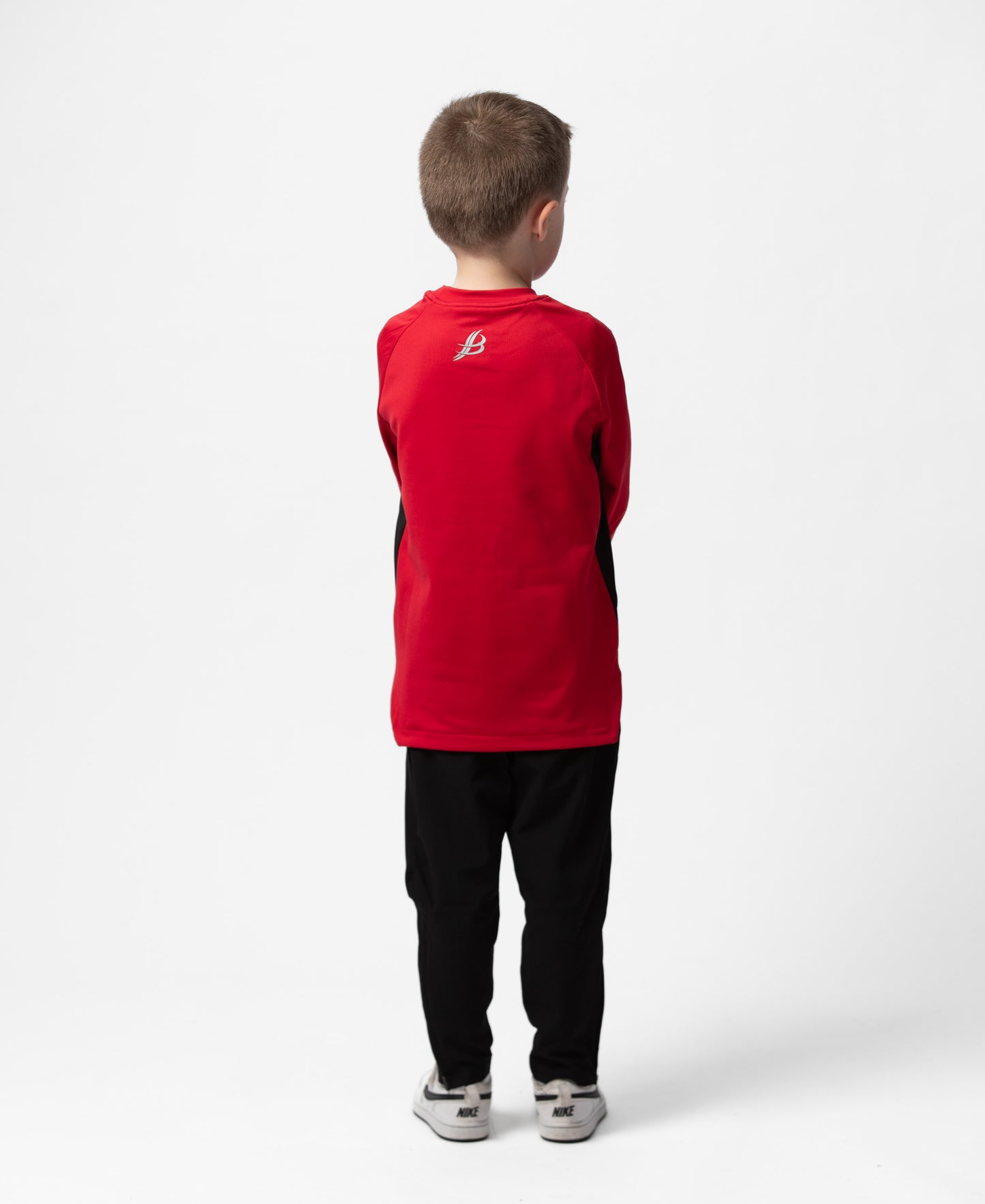 BARR Kids Crew Neck (Red/Black)