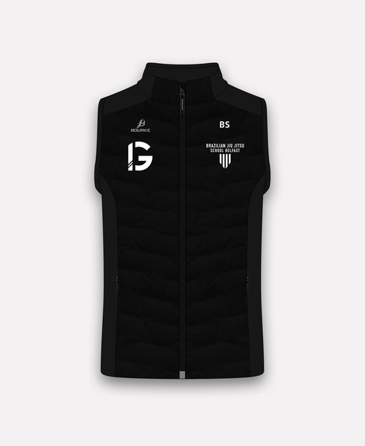 Brazilian Jiu Jitsu Belfast Croga Hybrid Gilet (Black)