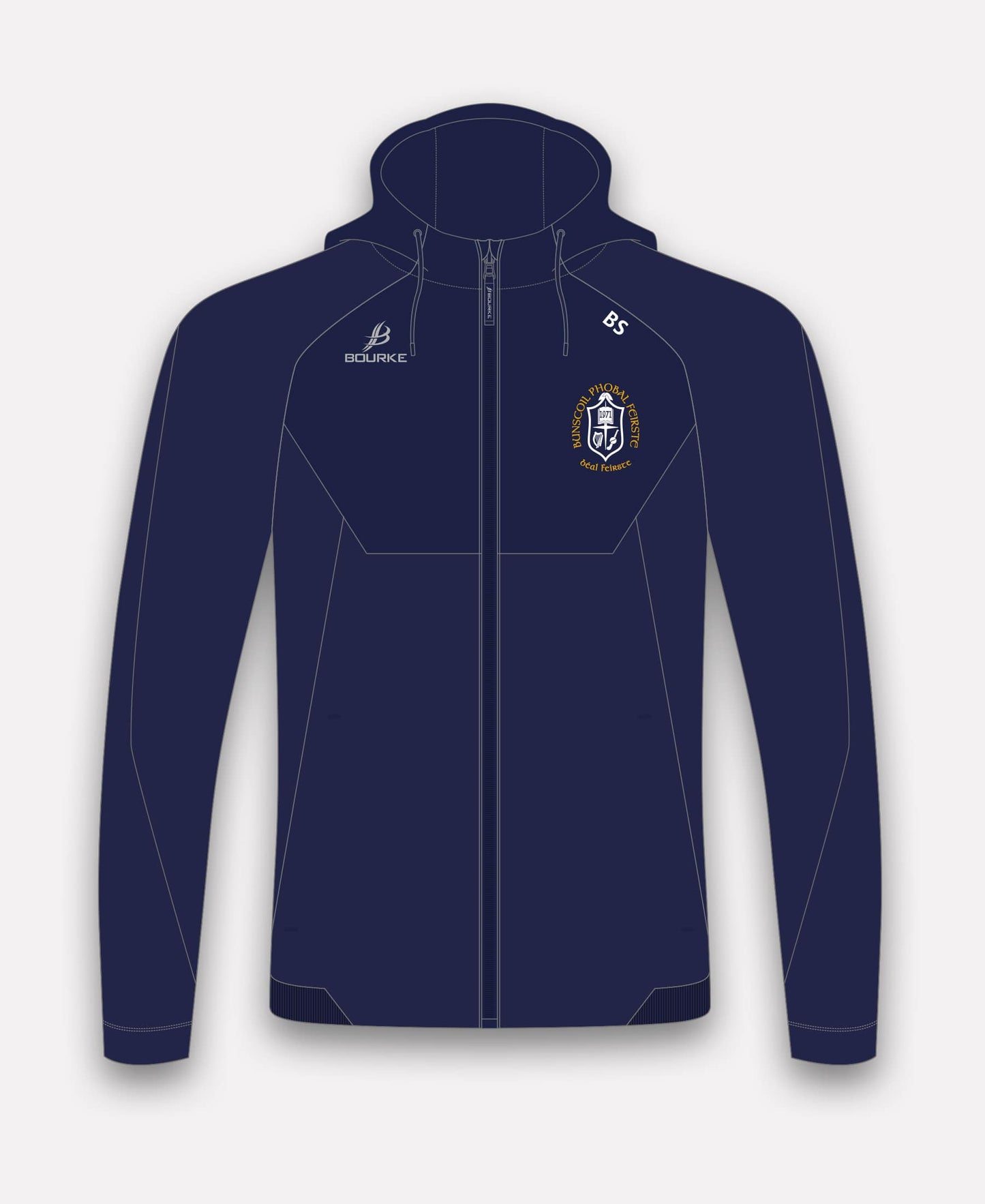 Bunscoil Phobal Feirste BARR Hoody (Navy)