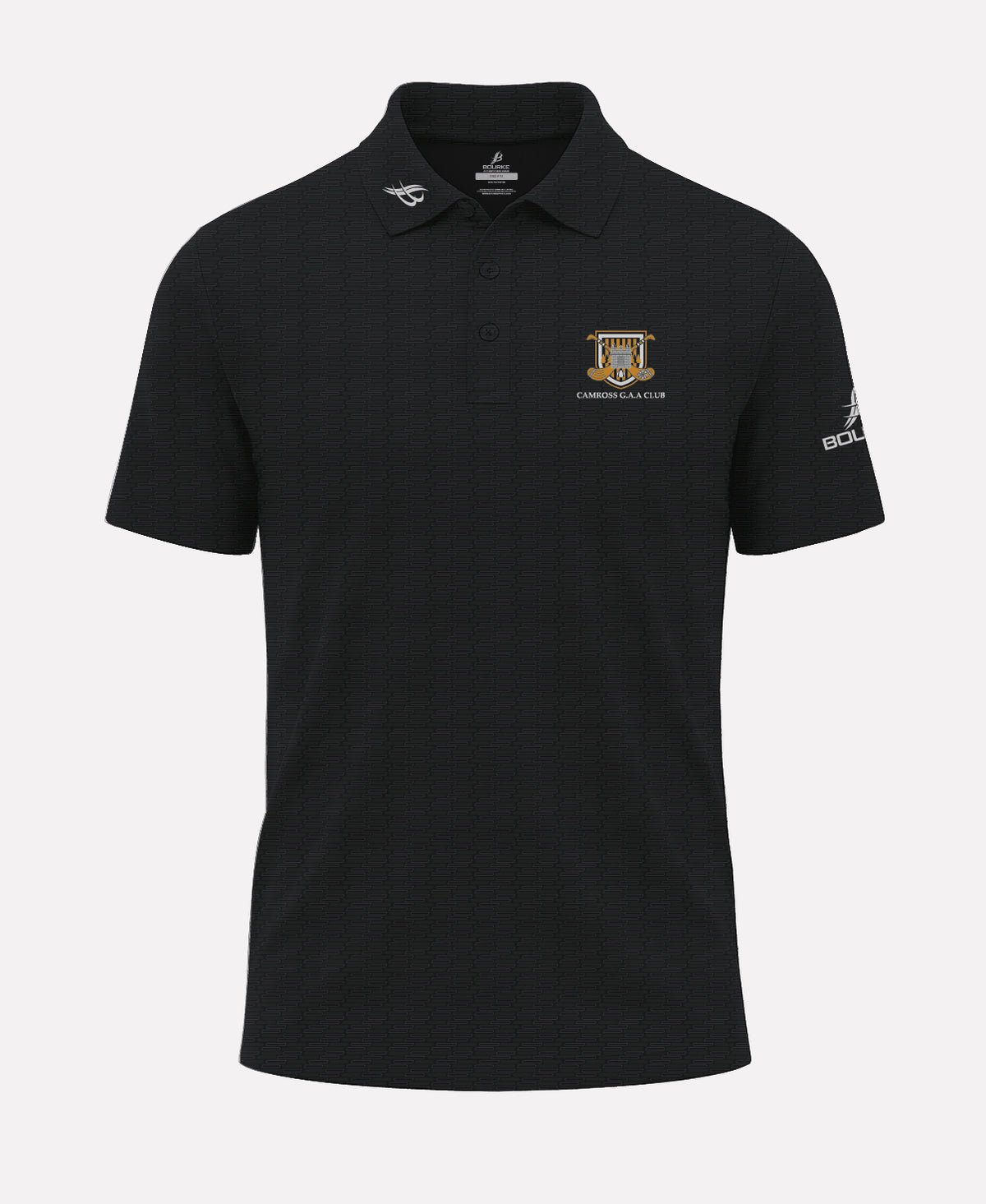 Camross GAA SORA Polo Shirt (Black)