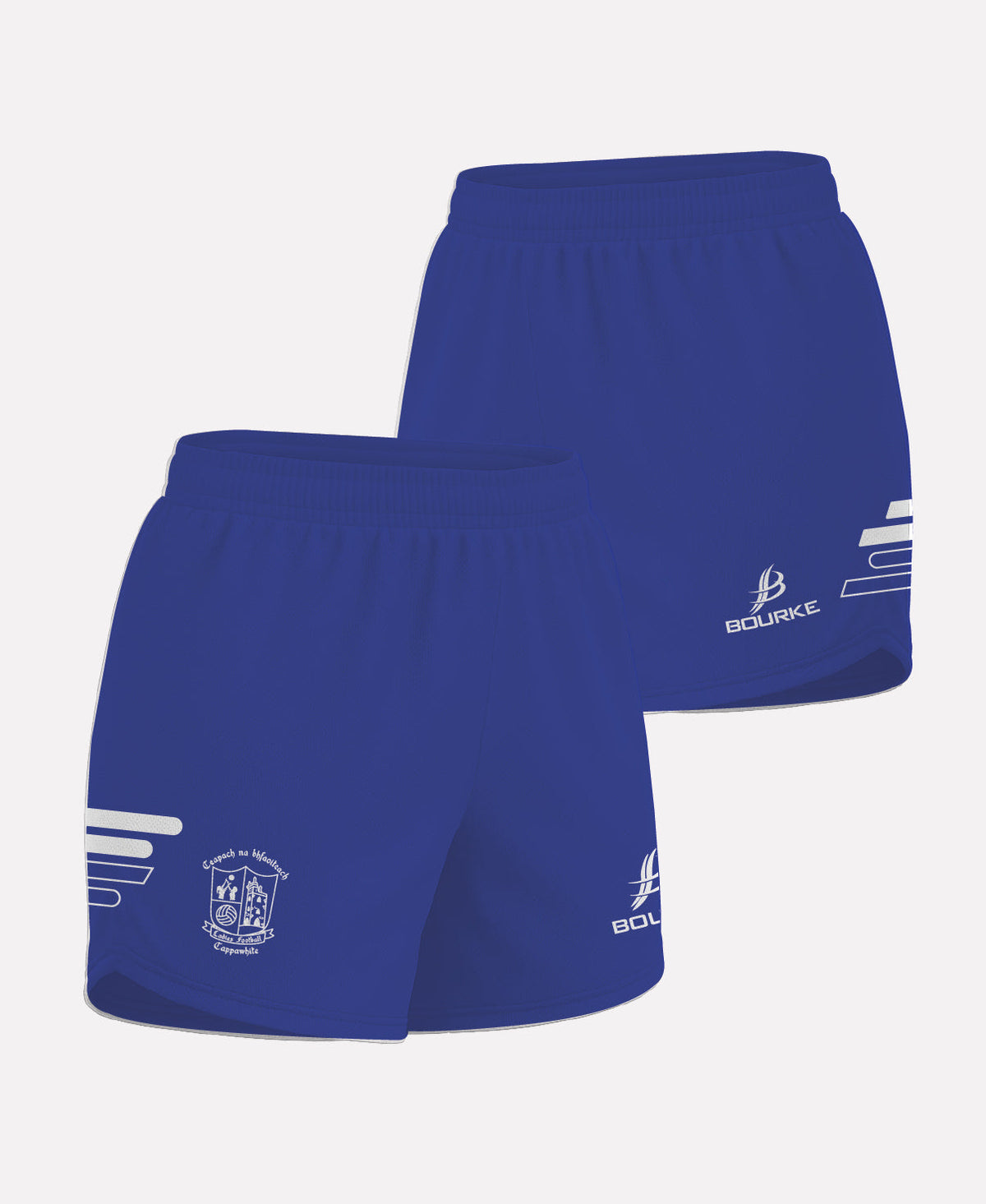 Cappawhite LGFA Womens Shorts (Blue/White)