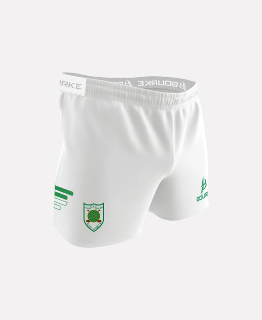 Carey Faughs Flex Shorts (White/Green)