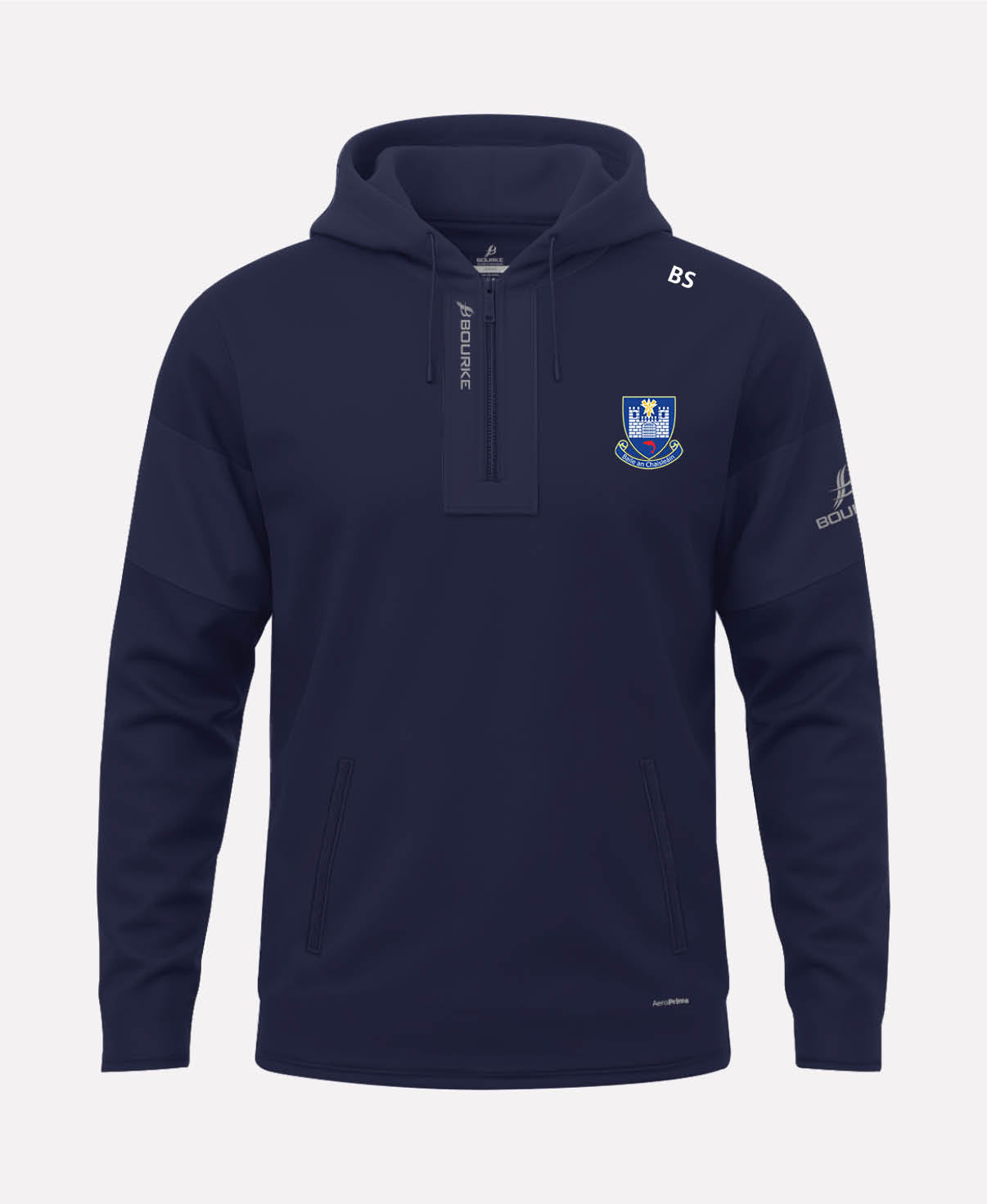 Castletown GAA Club TEASRA Half Zip Hoodie (Navy)