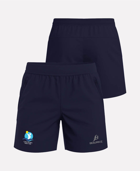 Cathal Brugha Water Polo FORTIS Gym Shorts (Navy)