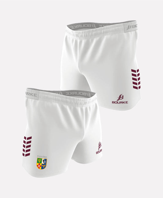 Coill Dubh Hurling Club Flex Shorts 2025/26 (White/Red)