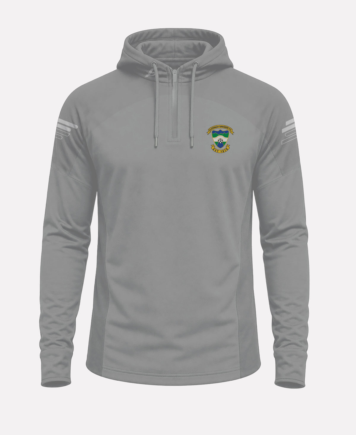 Clodiagh Rangers FC SORA Half Zip Hoodie (Grey)