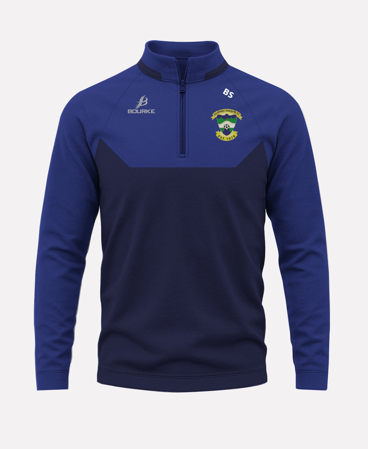 Clodiagh Rangers FC BARR Half Zip (Navy/Blue)
