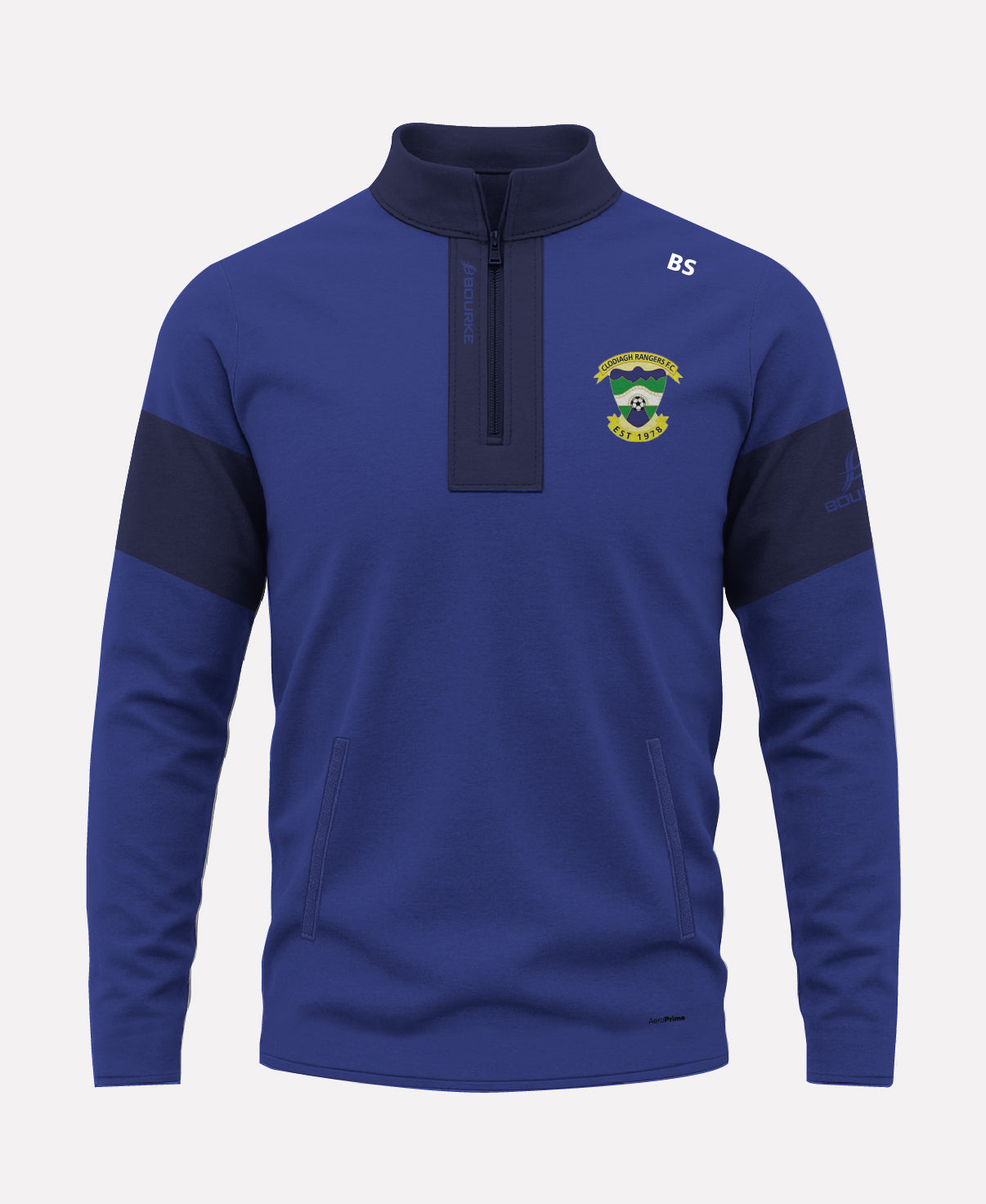 Clodiagh Rangers FC TEASRA Half Zip (Navy/Blue)