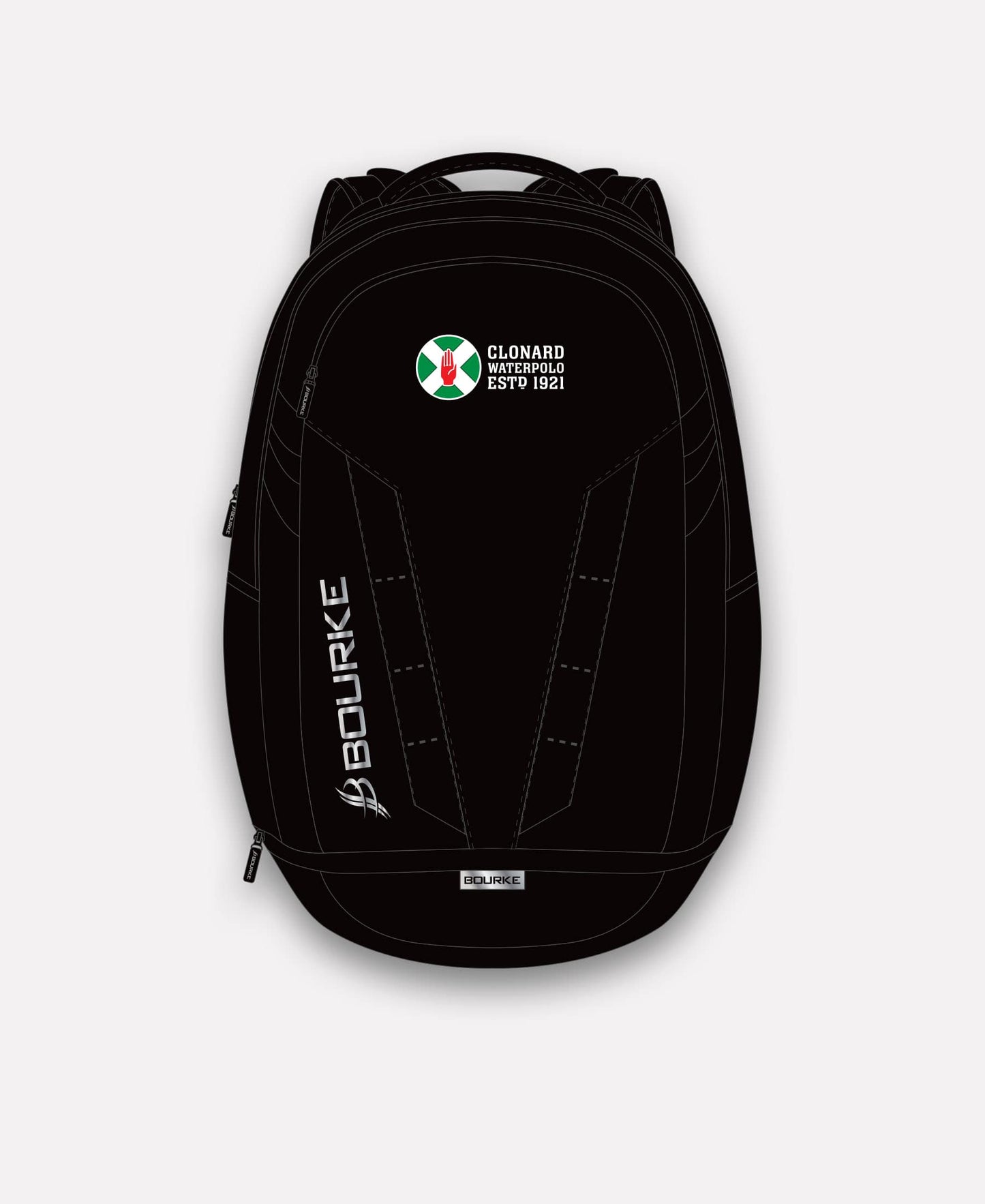 Clonard Waterpolo CROGA Backpack (Black)