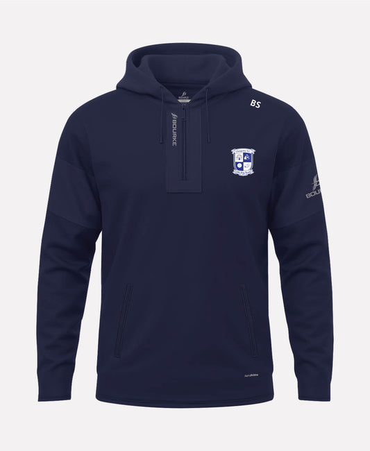 Clongorey FC TEASRA Half Zip Hoodie (Navy)