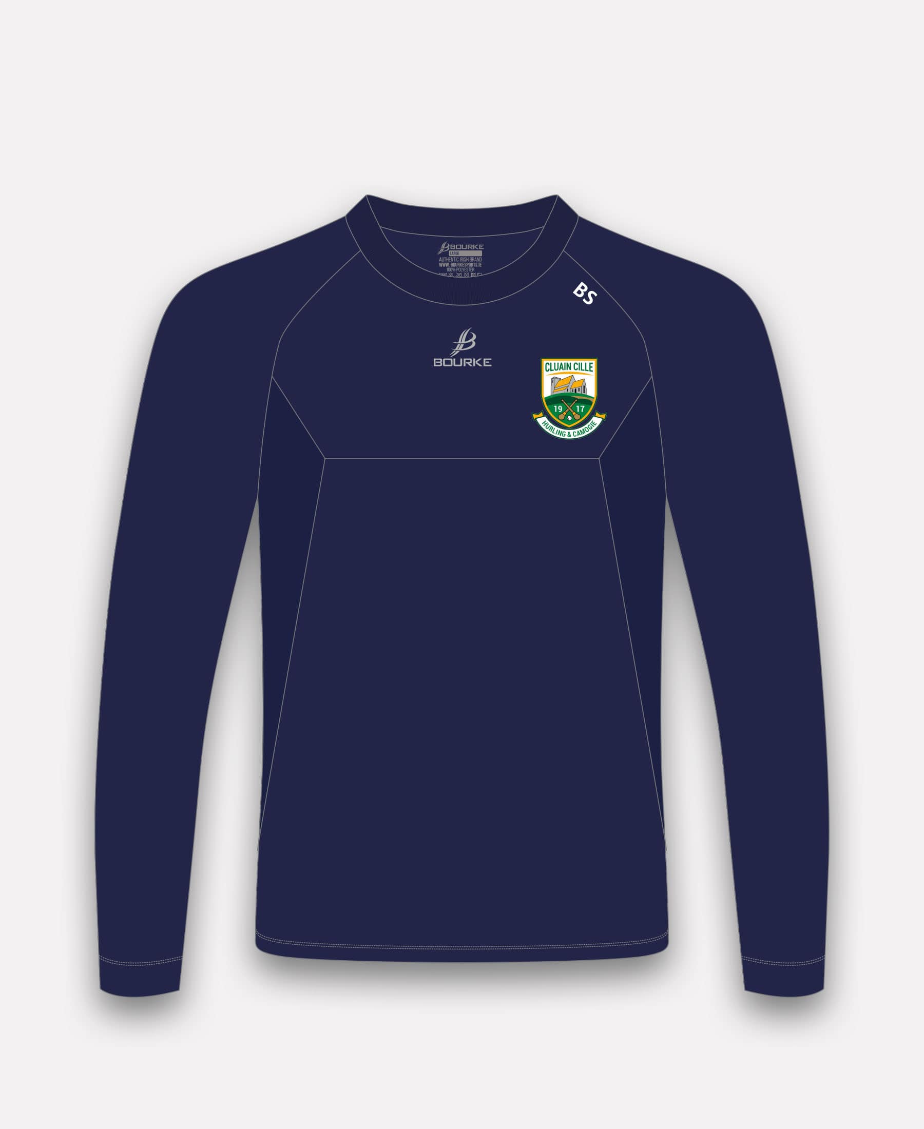 Clonkill Camogie BARR Crew Neck (Navy)