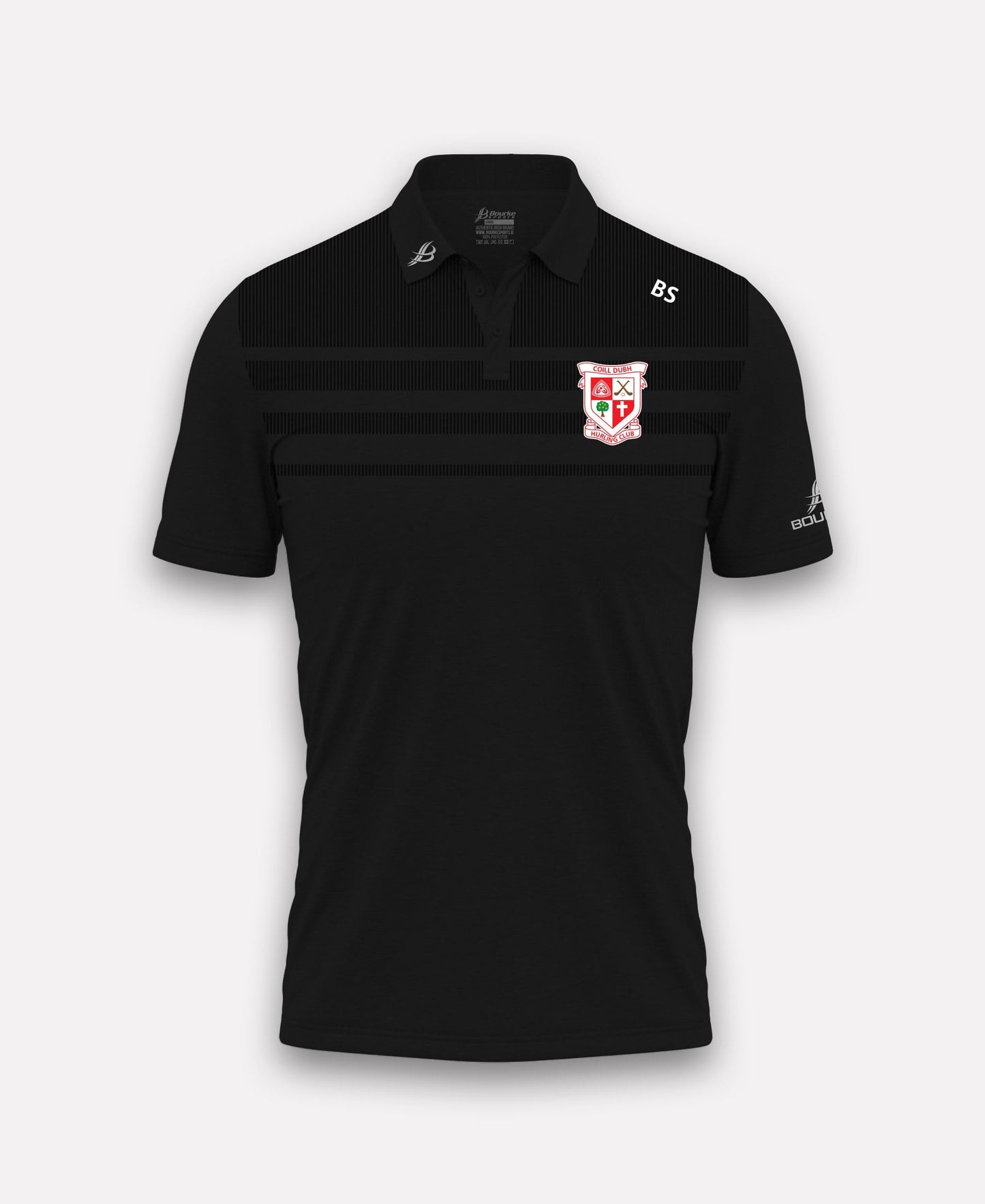 Coill Dubh Hurling Club TACA Polo Shirt (Black)