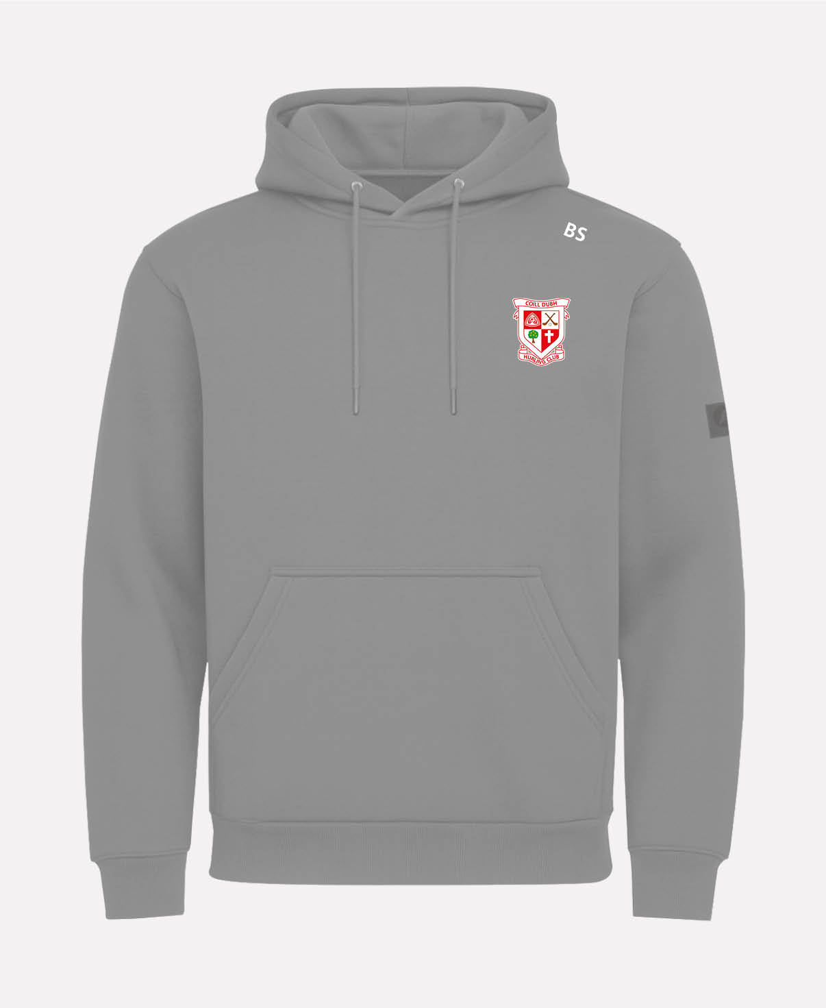 Coill Dubh Hurling Club TEASRA Pullover Hoodie (Grey)