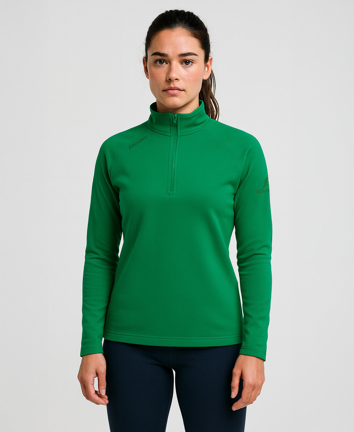 Core Half CORE Adult Half Zip (Green) – Bourke Sports (.COM) Website