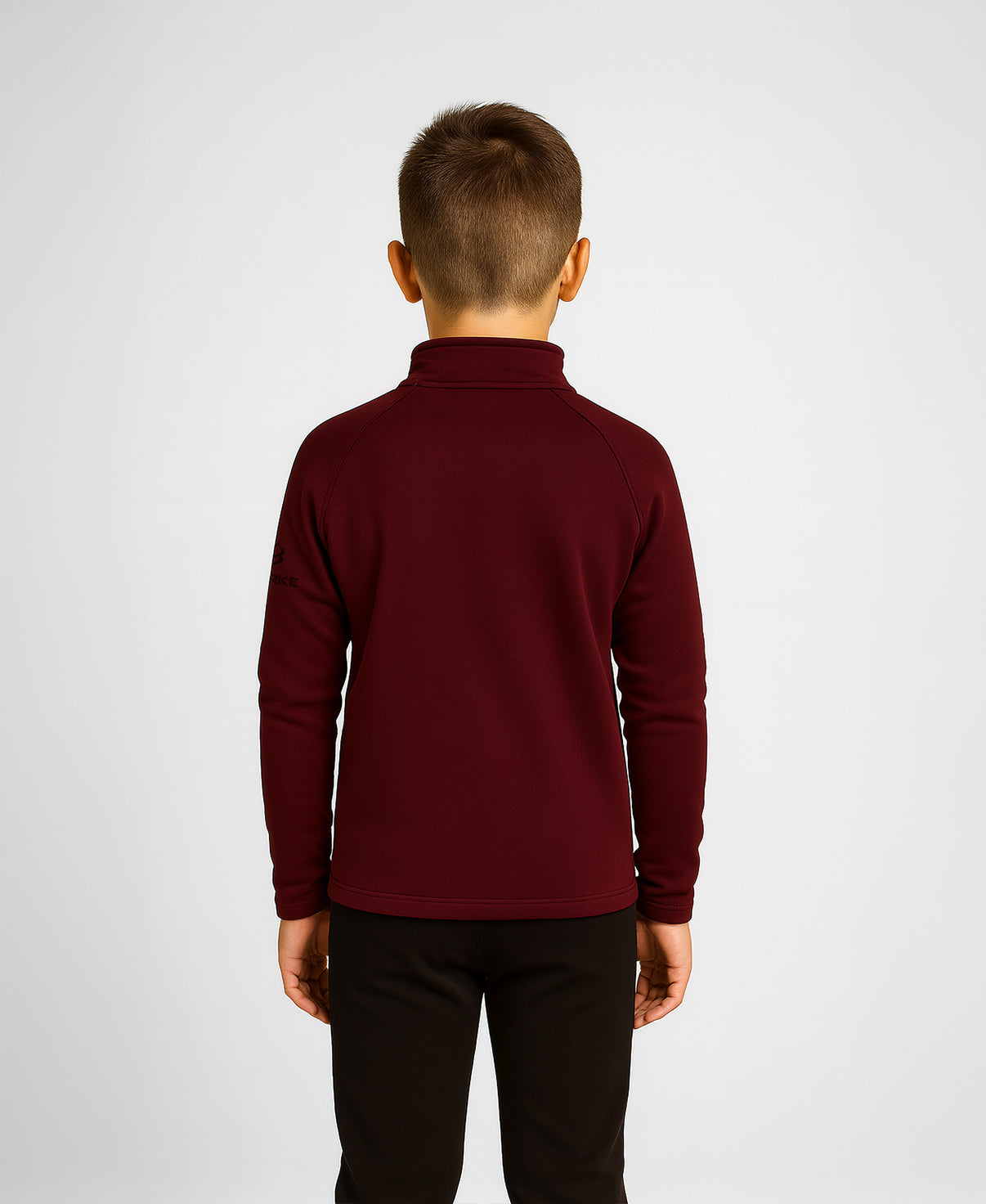 CORE Kids Half Zip (Maroon)