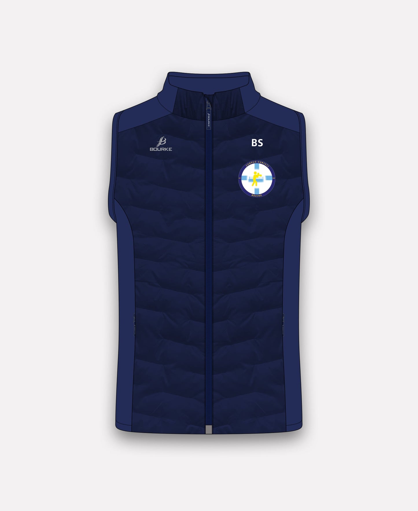 Corpus Christi Boxing Club Croga Hybrid Gilet (Navy)