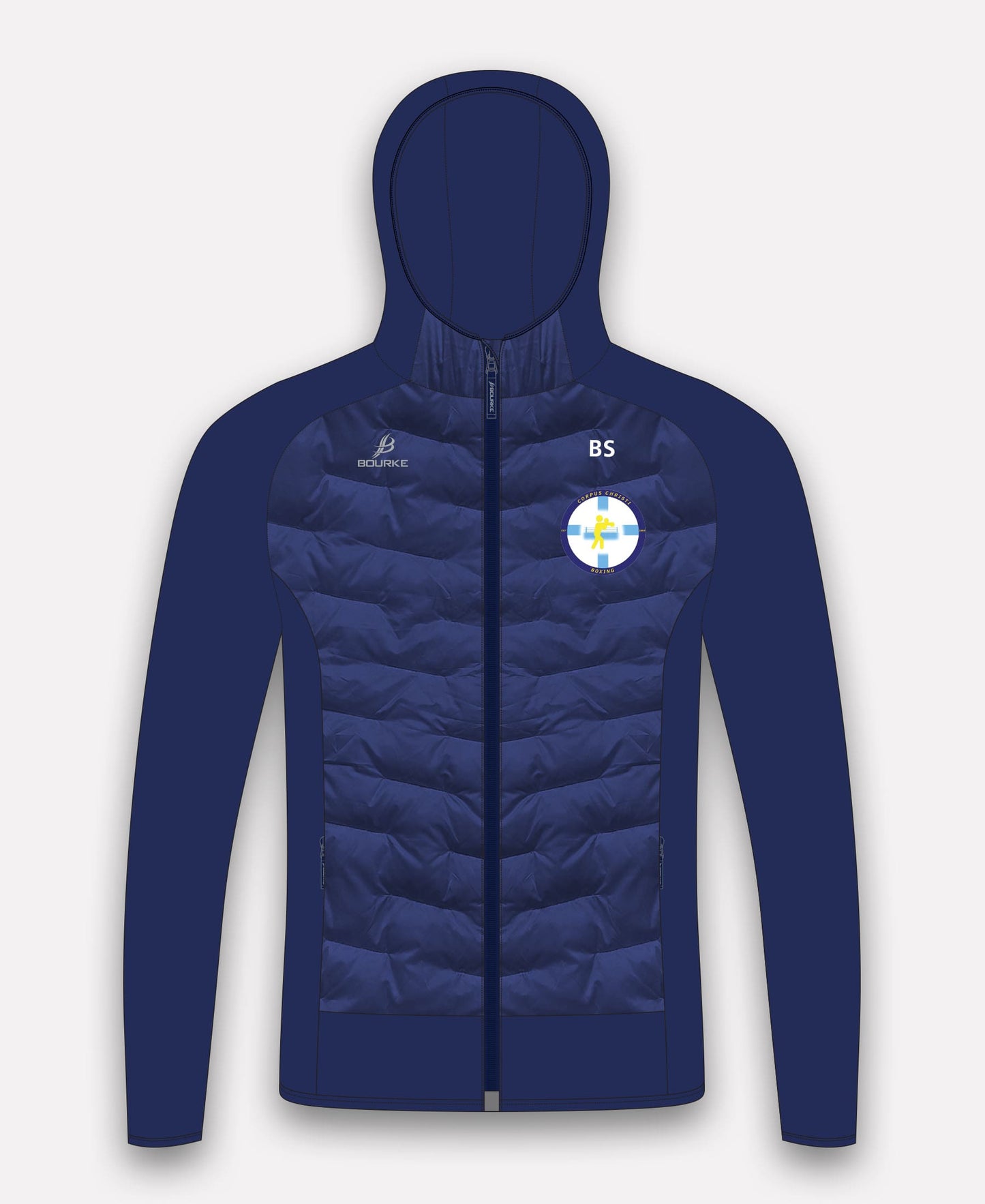 Corpus Christi Boxing Club Croga Ladies Hybrid Jacket (Navy)