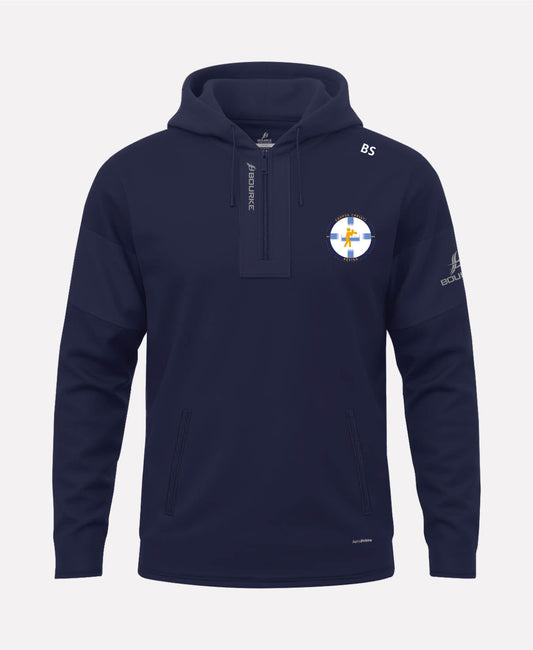 Corpus Christi Boxing Club TEASRA Half Zip Hoodie (Navy)