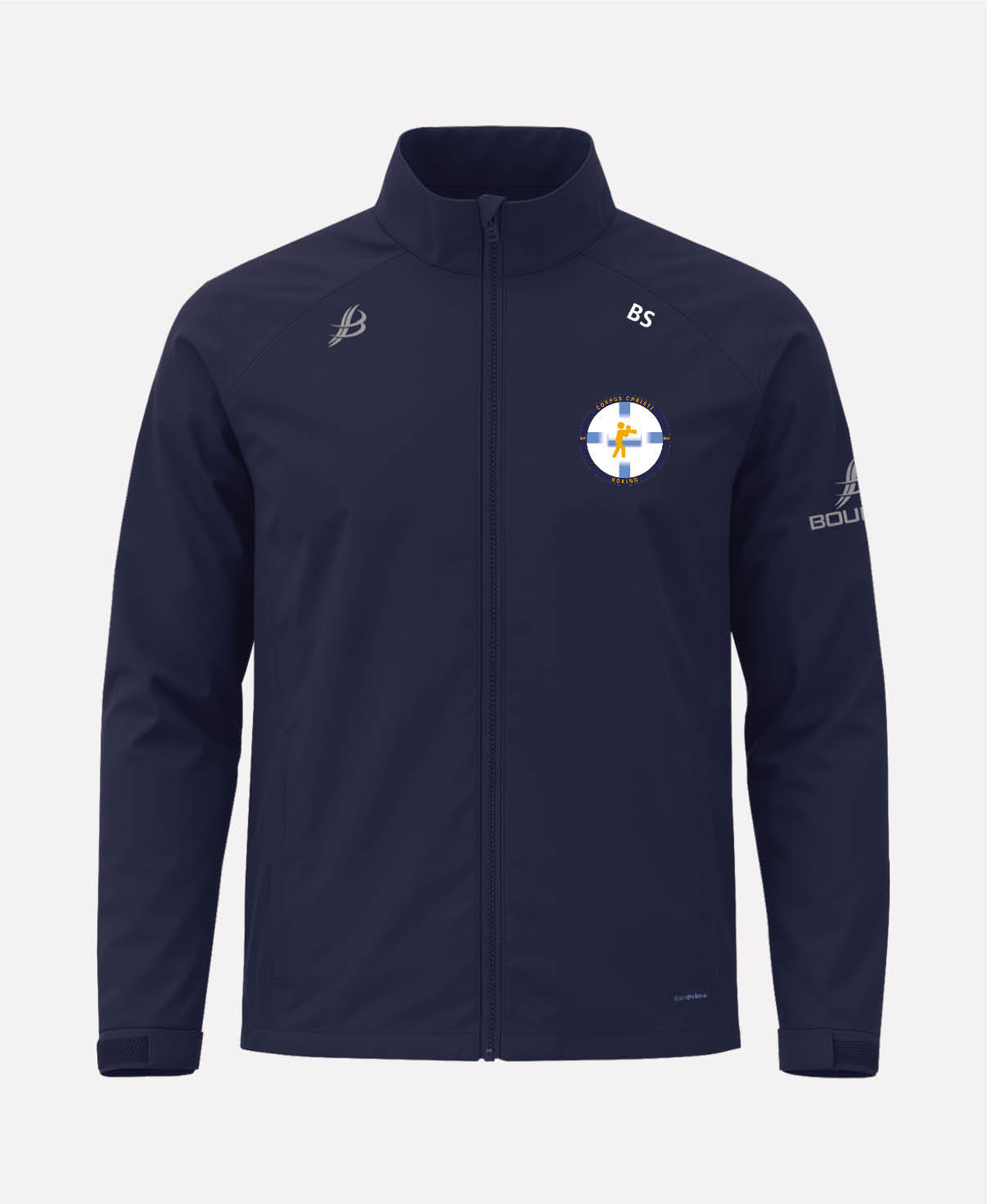 Corpus Christi Boxing Club TEASRA Waterproof Jacket (Navy)