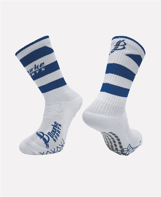 Craigavon Integrated College Miniz Hooped Socks (Blue/White)