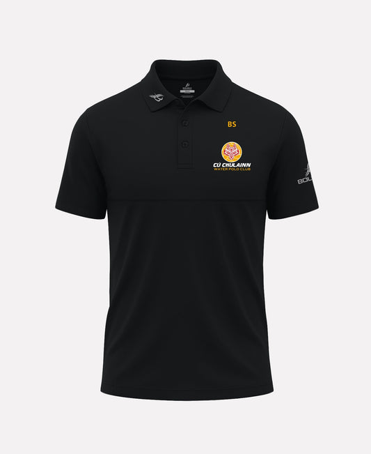 Cu Chulainn Water Polo FORTIS Polo Shirt (Black)