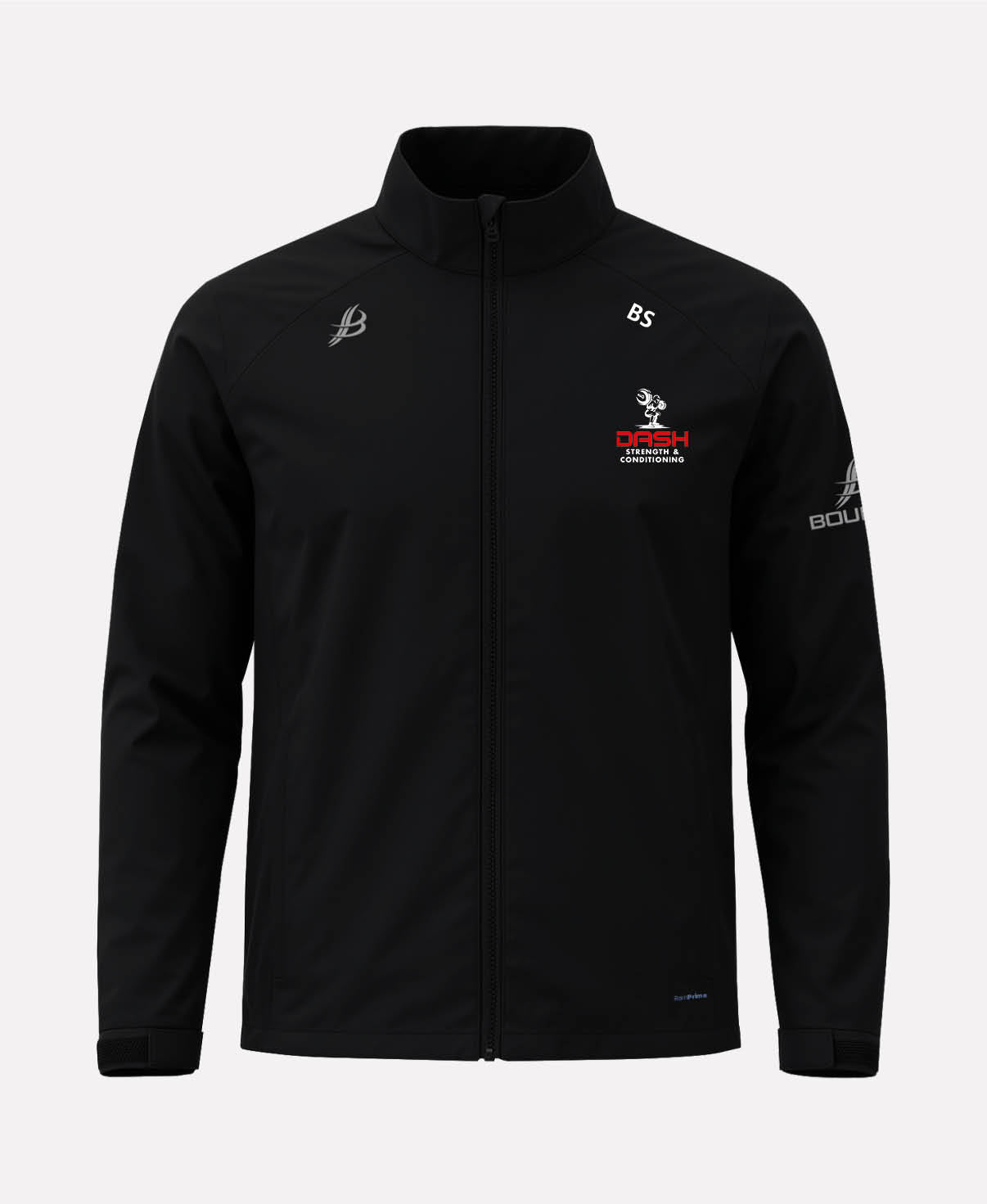 Dash Strength & Conditioning TEASRA Waterproof Jacket (Black)