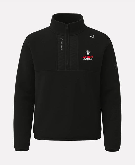 Dash Strength & Conditioning TEASRA Half Zip Fleece (Black)