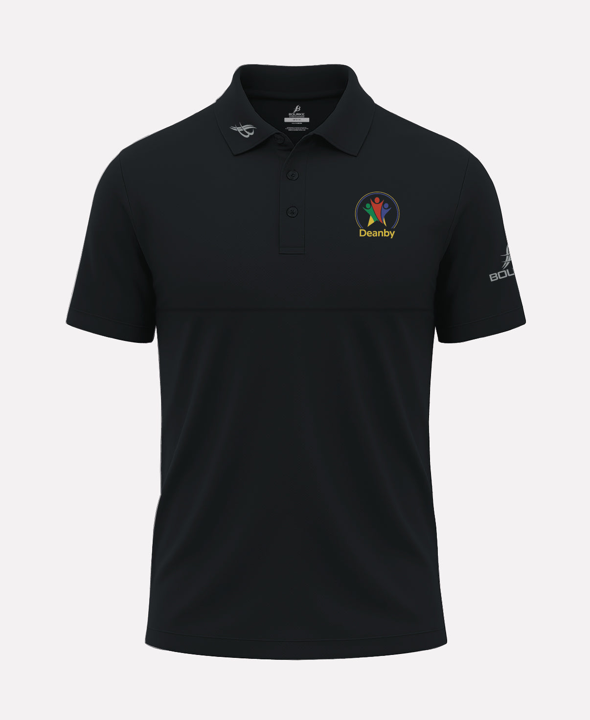 Deanby Special School STAFF FORTIS Polo Shirt (Black)