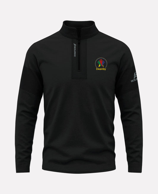 Deanby Special School STAFF TEASRA Half Zip (Black)