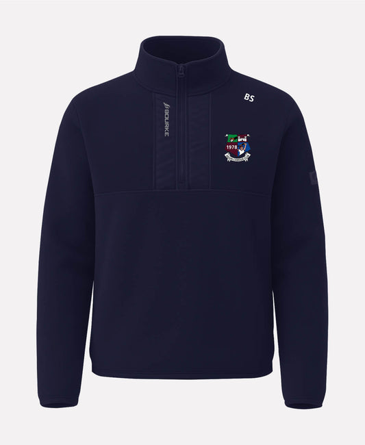 Delvin Camogie TEASRA Half Zip Fleece (Navy)