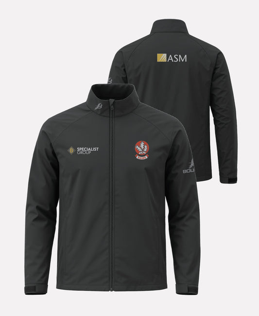 Derry Camogie TEASRA Waterproof Jacket (Black)