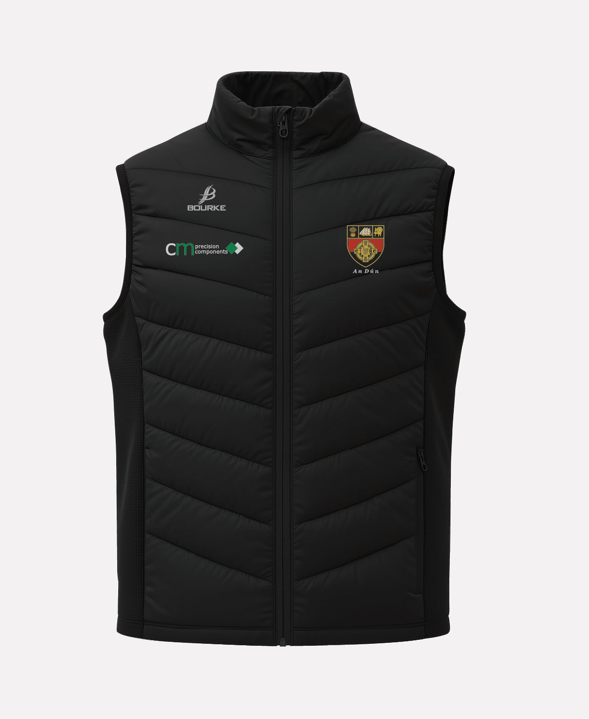 Down Camogie FORTIS Gilet (Black)