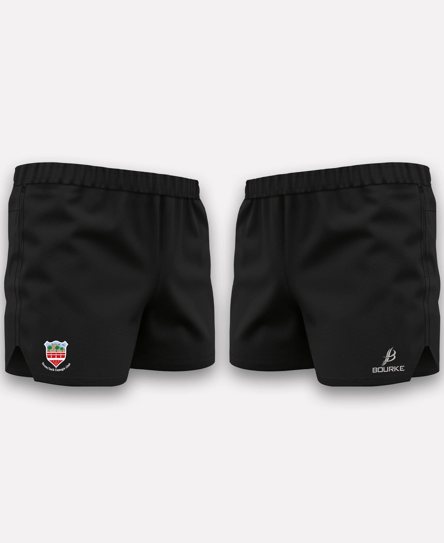 Drom & Inch Camogie BARR Gym Shorts (Black)