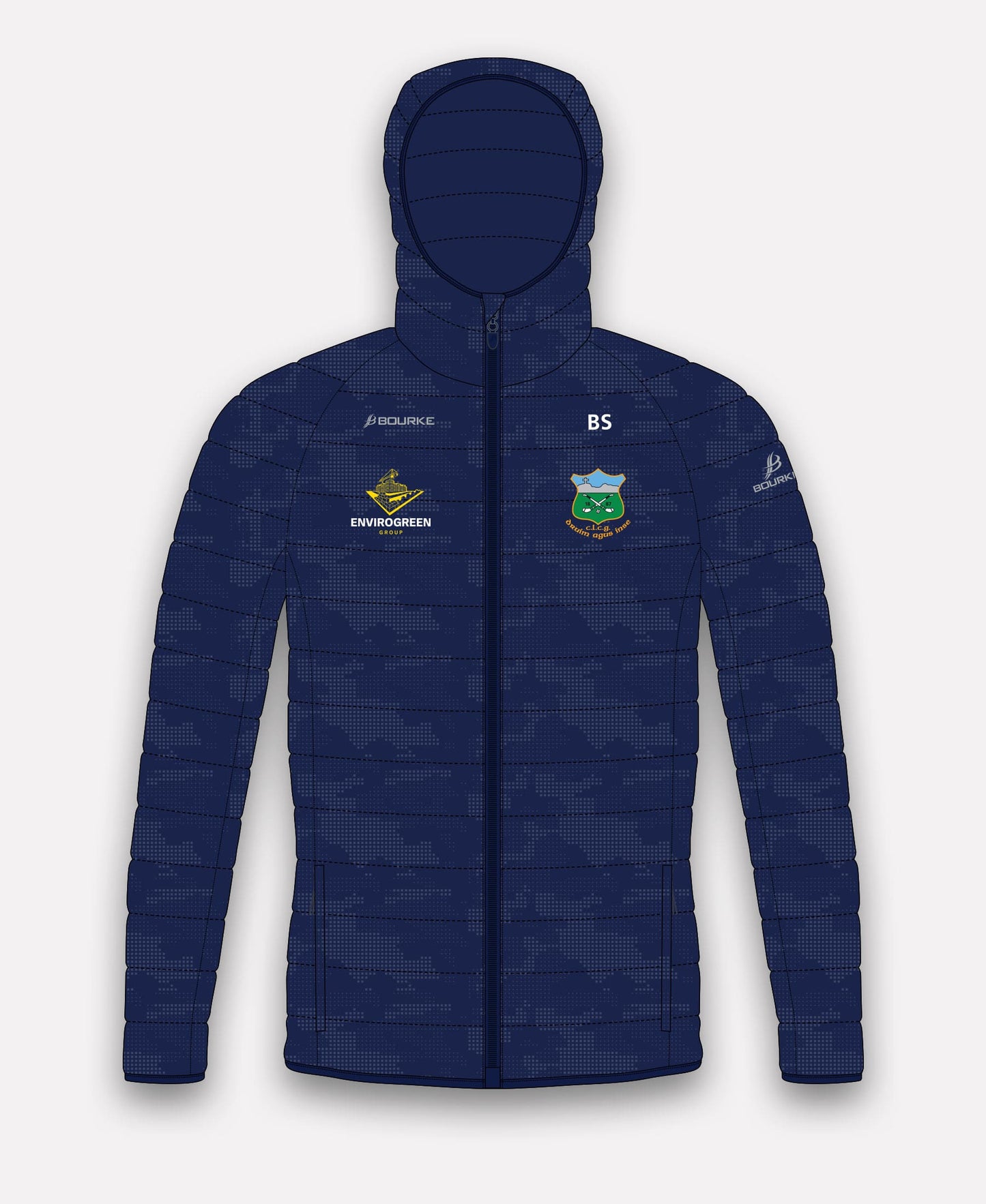 Drom & Inch GAA Reflective Camo Jacket (Navy)