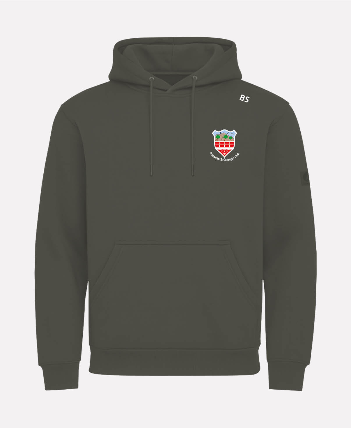 Drom & Inch Camogie TEASRA Pullover Hoodie (Olive)