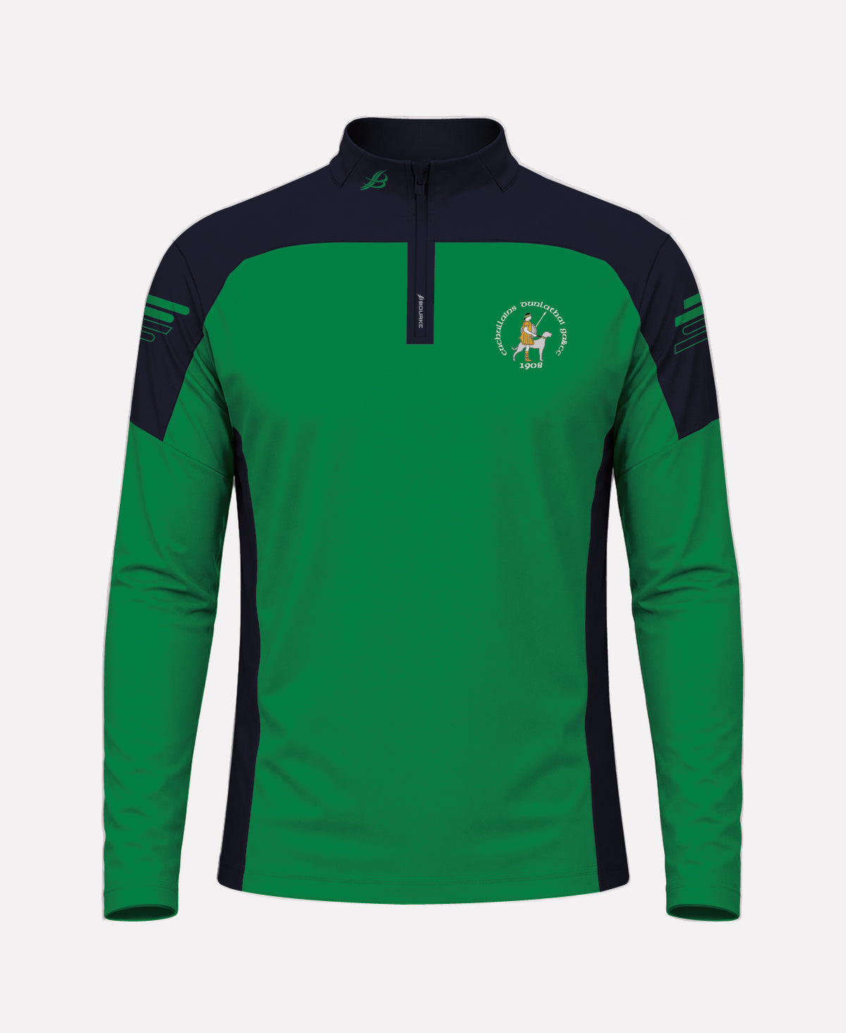 Dunloy Cuchullains SORA Half Zip (Navy/Green)