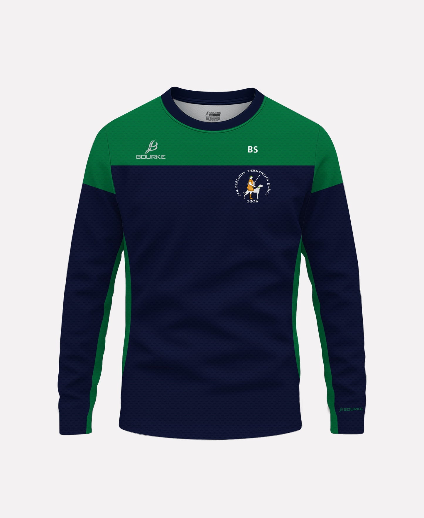 Dunloy Cuchullains TACA Crew (Navy/Green)
