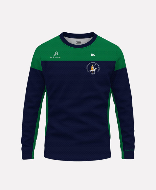 Dunloy Cuchullains TACA Crew (Navy/Green)