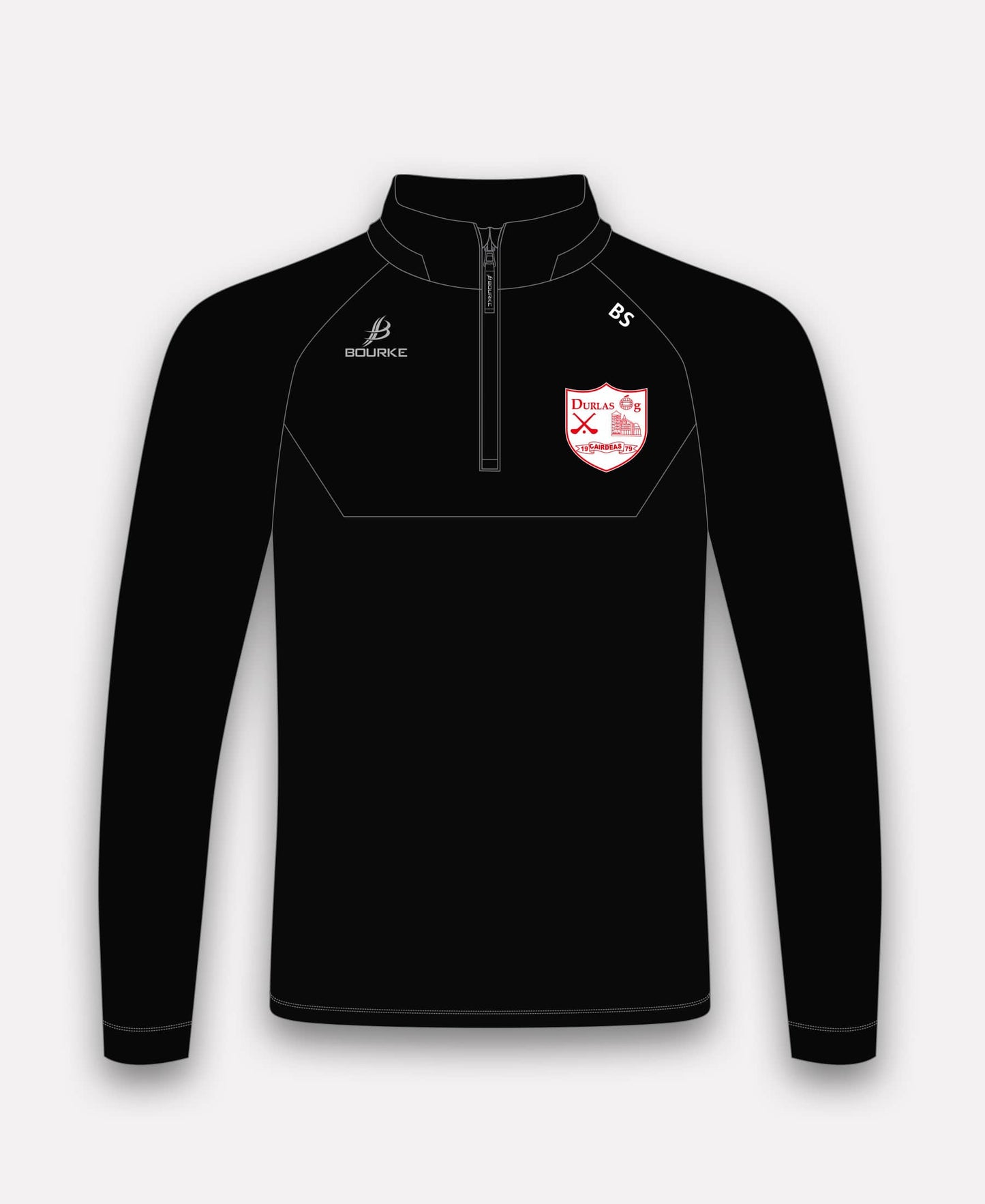 Durlas Óg BARR Half Zip (Black)