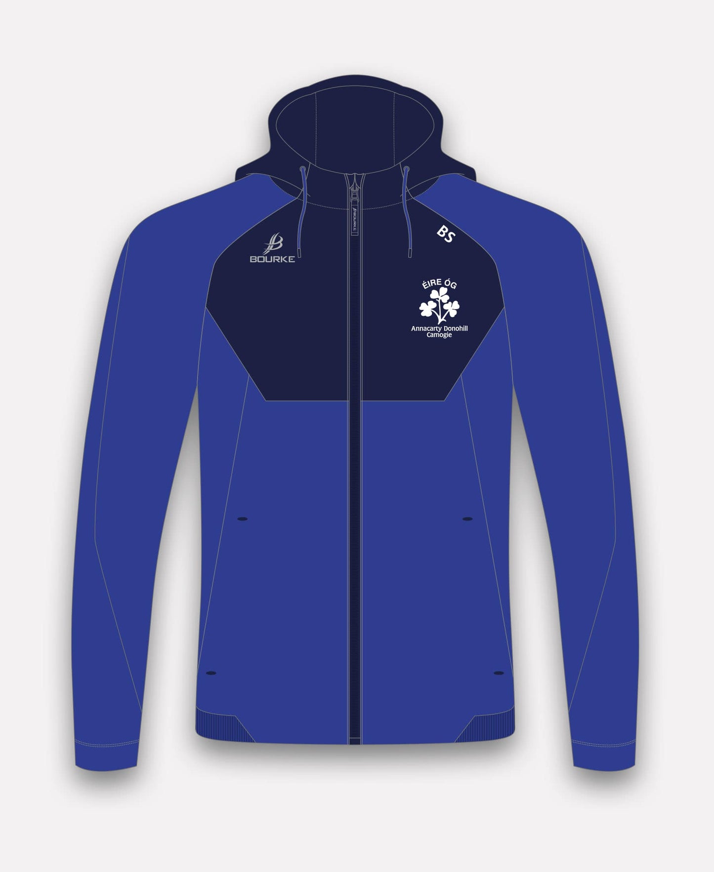 Eire Og Annacarty Donohill Camogie BARR Hoody (Blue/Navy)