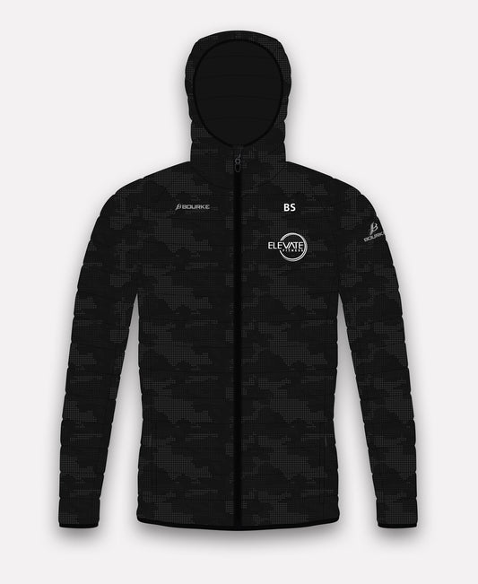 Elevate Fitness Reflective Camo Jacket (Black)