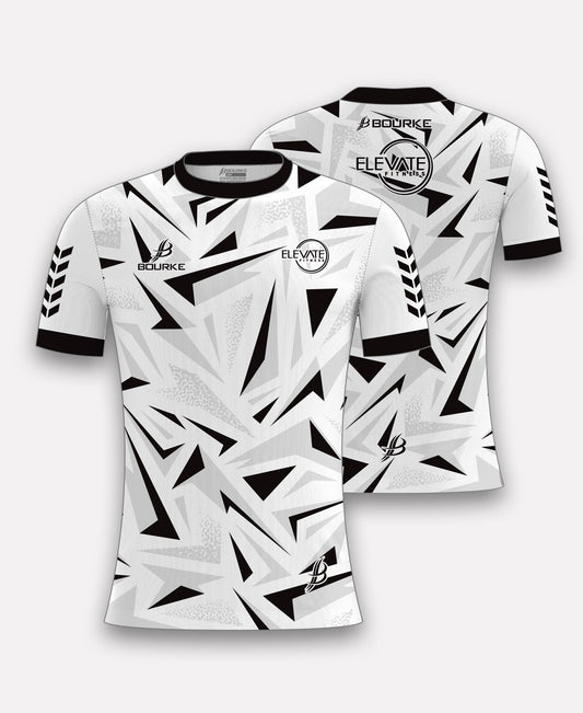 Elevate Fitness Jersey (White) 2025