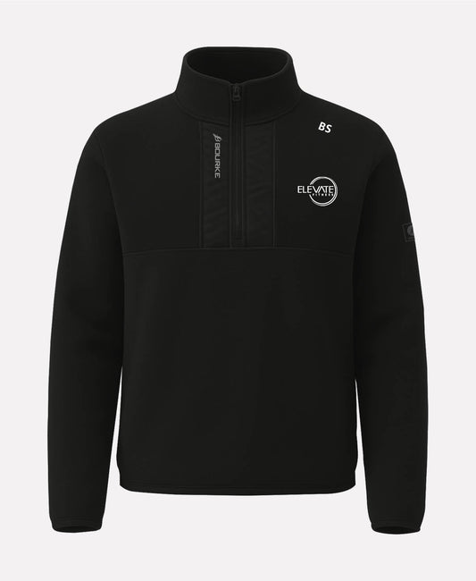 Elevate Fitness TEASRA Half Zip Fleece (Black)