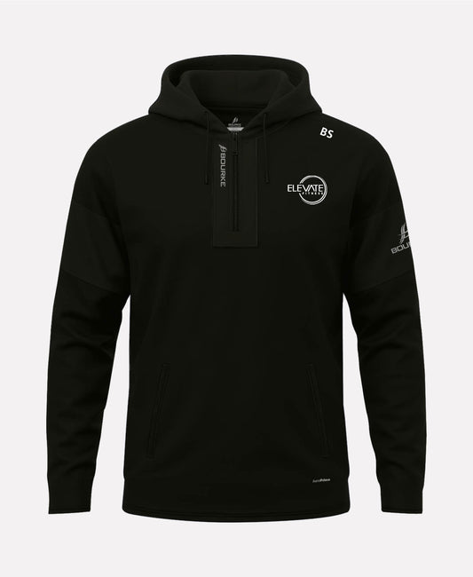Elevate Fitness TEASRA Half Zip Hoodie (Black)