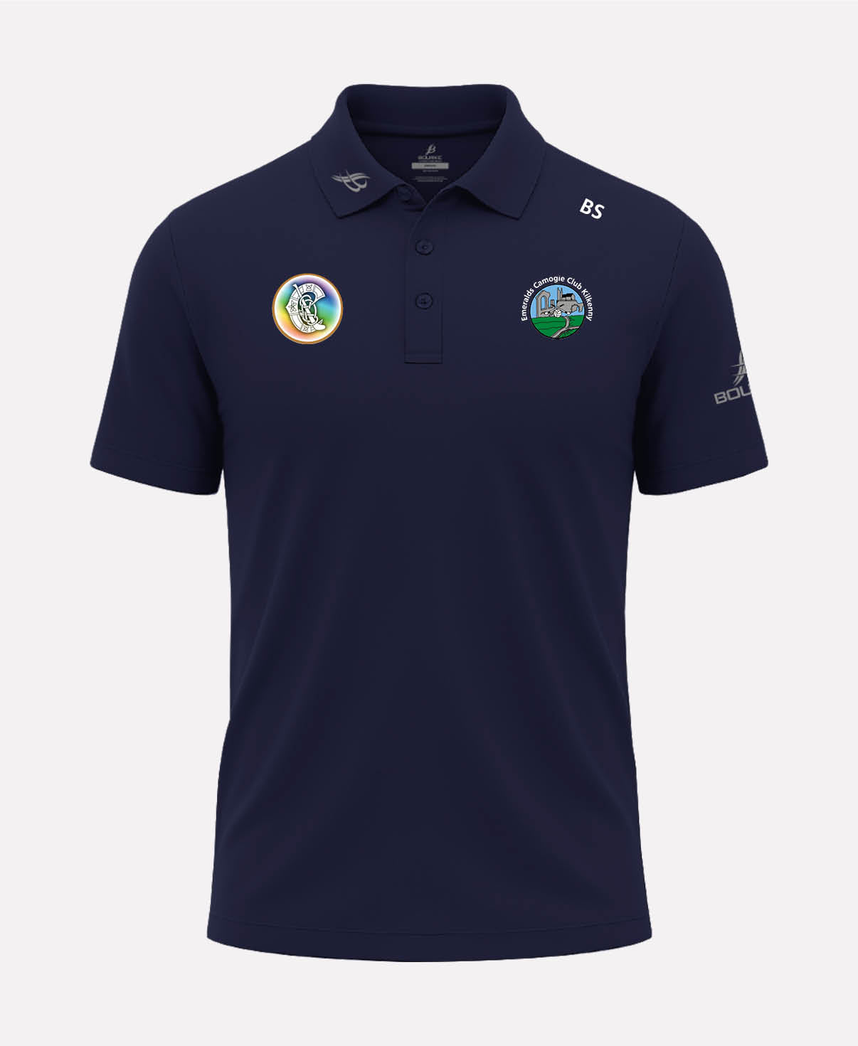 Emeralds Camogie FORTIS Polo Shirt (Navy)