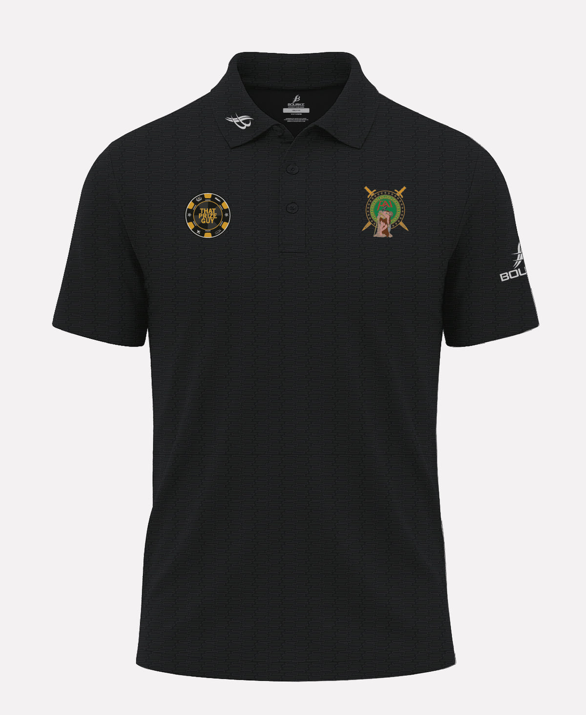 Fight Academy Ireland SORA Polo Shirt (Black)