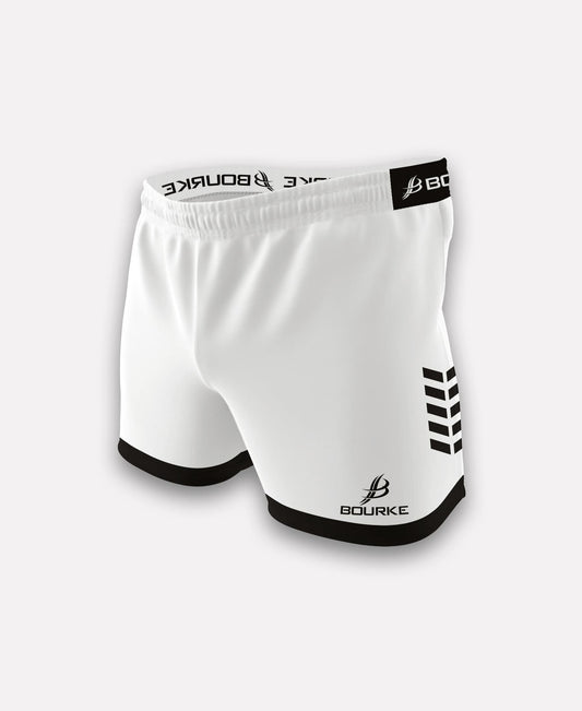 Flex Chevron Adult Shorts (White/Black/White)