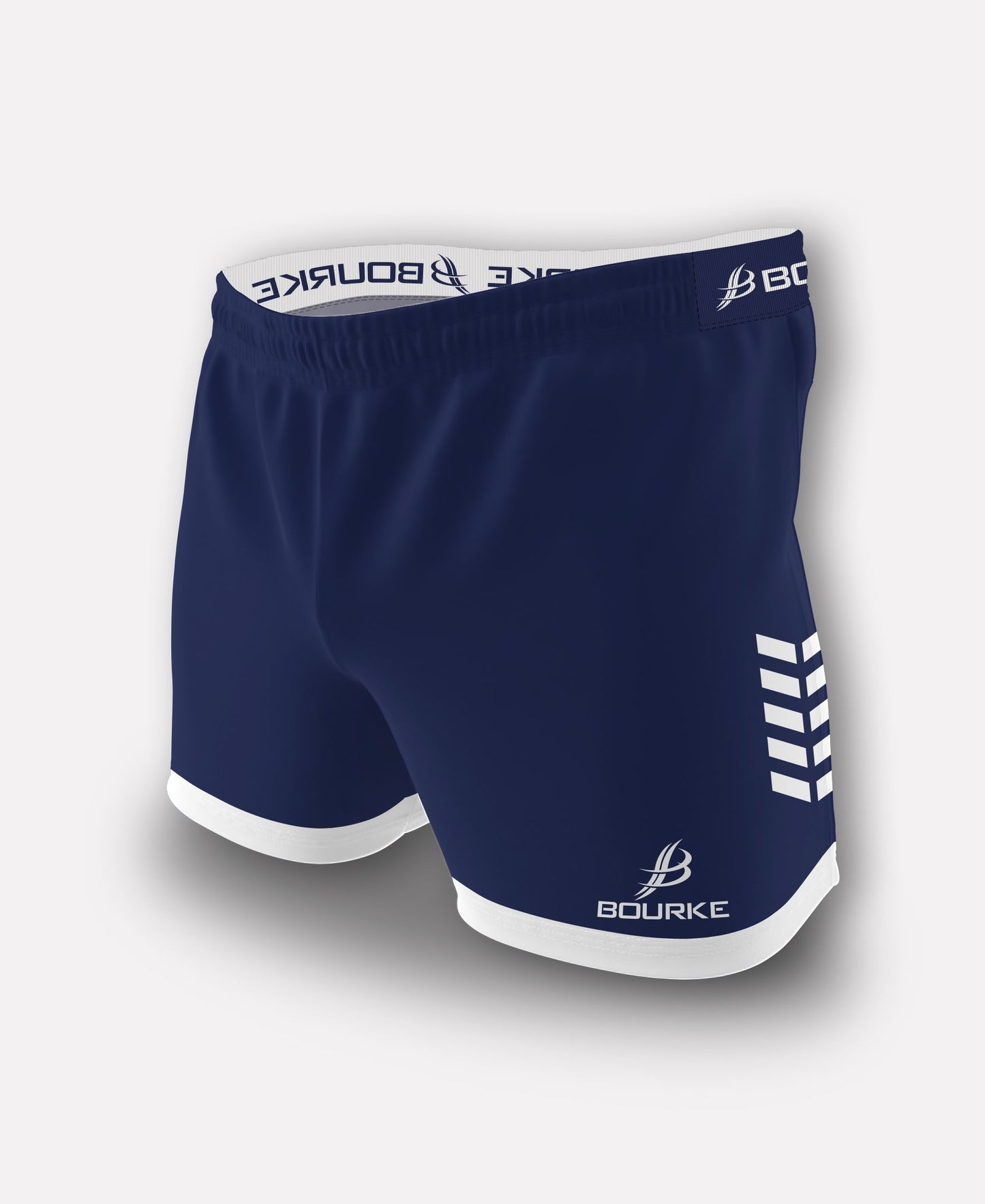 Flex Chevron Adult Shorts (Navy/White)