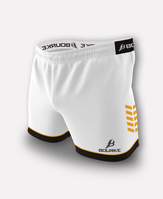 Flex Chevron Adult Shorts (White/Black/Amber)